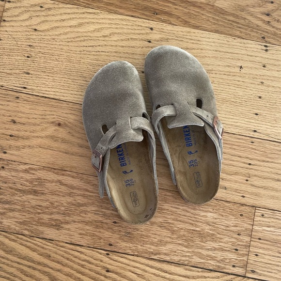 Birkenstock Boston Taupe Size 35 - Picture 2 of 11